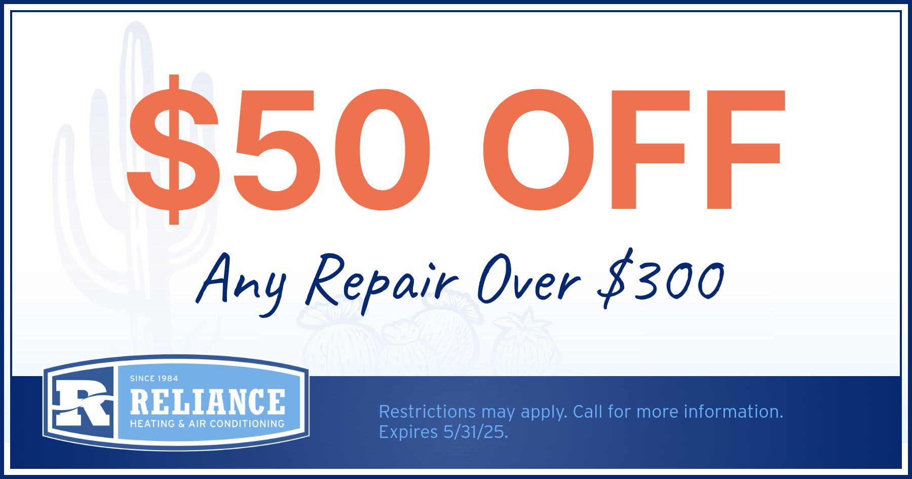 $50 off any repair over $300!